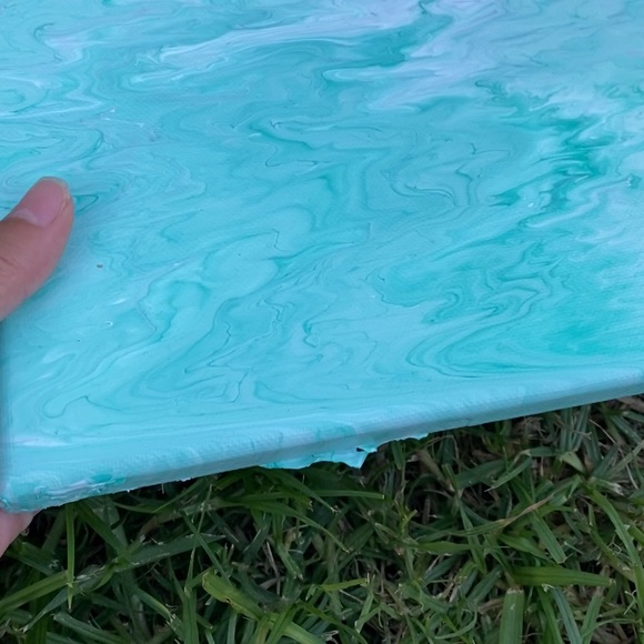 Pour Acrylic Painting - Picture 2 of 3